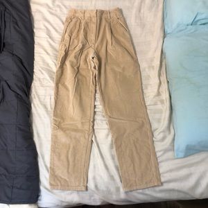 High waisted Corduroy pants